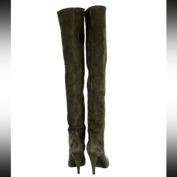 SOLD OUT Saint Laurent Nikki Boots 37.5 💚 - Picture 3 of 7